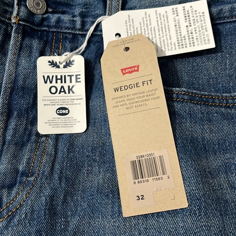 Levi’s Wedgie Fit High Rise Jeans Size 32 NWT - Picture 5 of 13